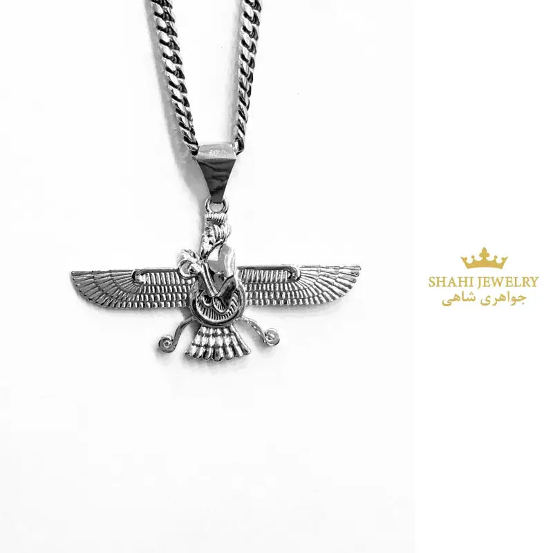 Faravahar Pendant | 925 Sterling Silver Ahura Mazda