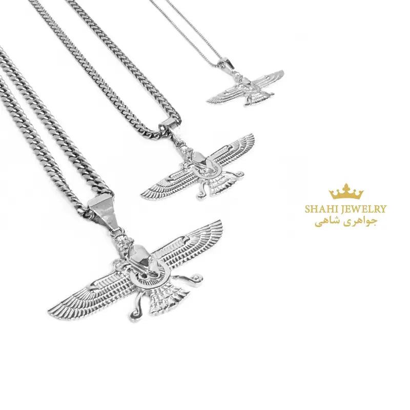 Faravahar Pendant | 925 Sterling Silver Ahura Mazda
