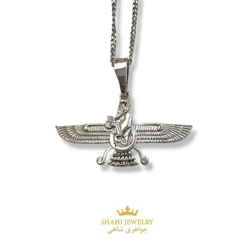 Faravahar Pendant | 925 Sterling Silver Ahura Mazda