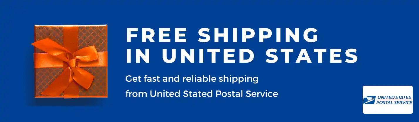 Free shipping advertisement.