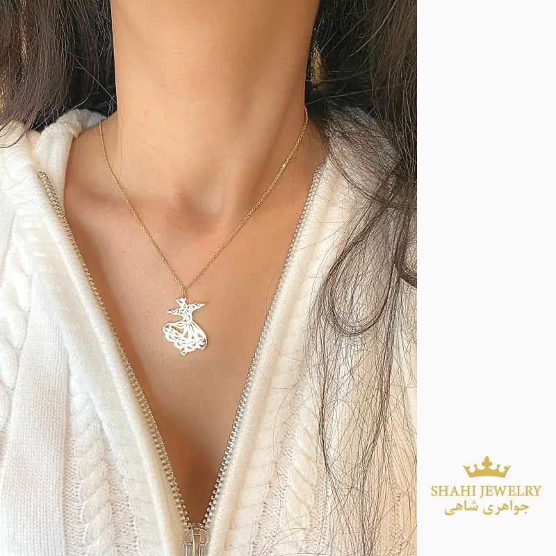 Rakhse Sama Pendant in 18k Yellow Gold - Pendant