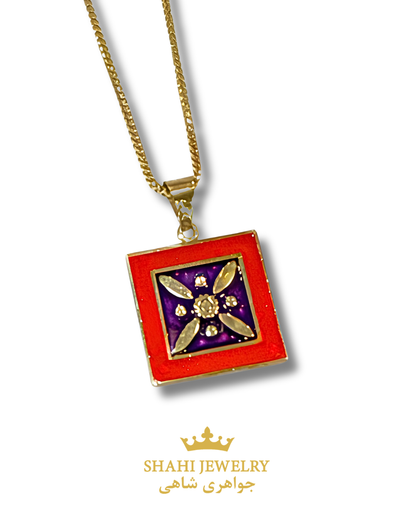 18k gold Derafsh Kaviani Pendant