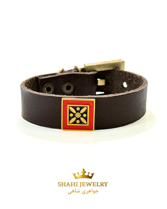 Derafsh kaviani Leather bracelet 
