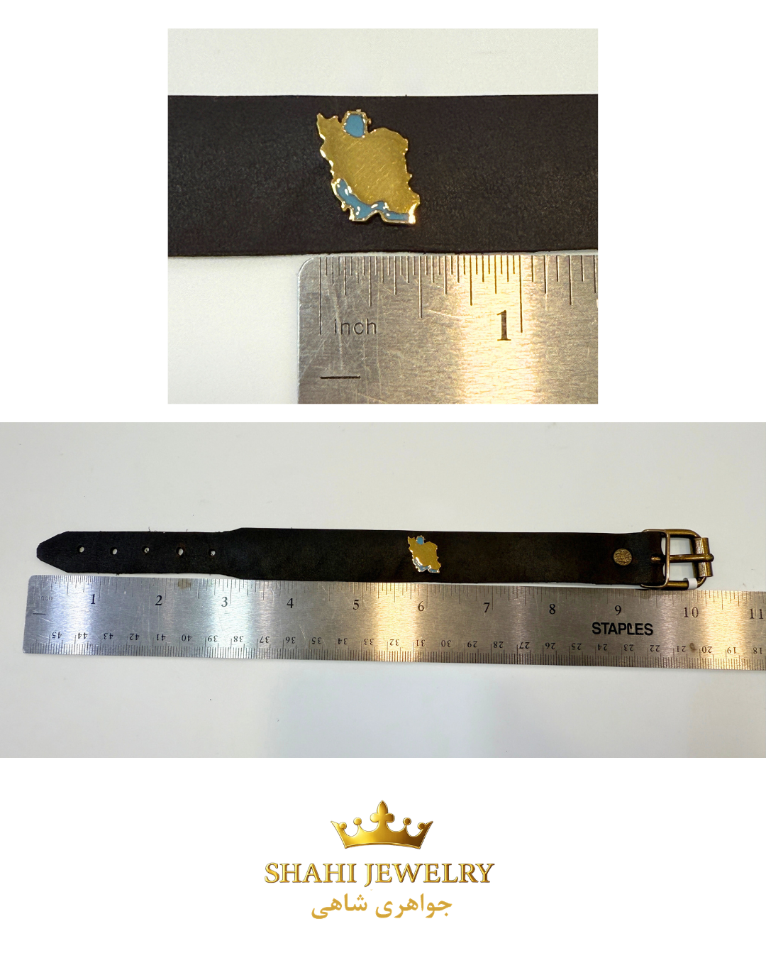 18k Iran map Bracelet 