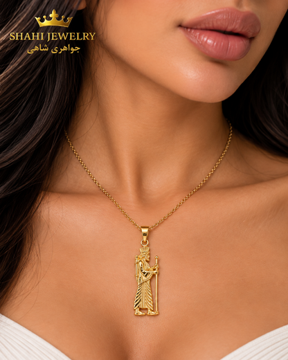18K Gold  Achaemenid Soldier Pendant