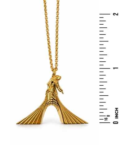 18K Azadi Tower Pendant