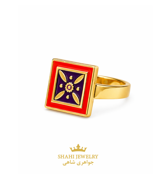 18K Gold Derafsh Kaviani Ring
