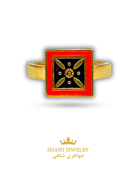 18K Gold Derafsh Kaviani Ring