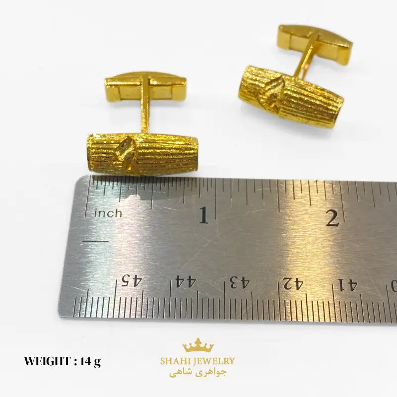 Cyrus The Great Human Right Cylinder Cufflinks in 925