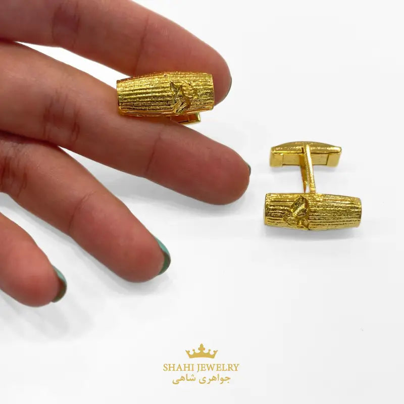 Cyrus The Great Human Right Cylinder Cufflinks in 925