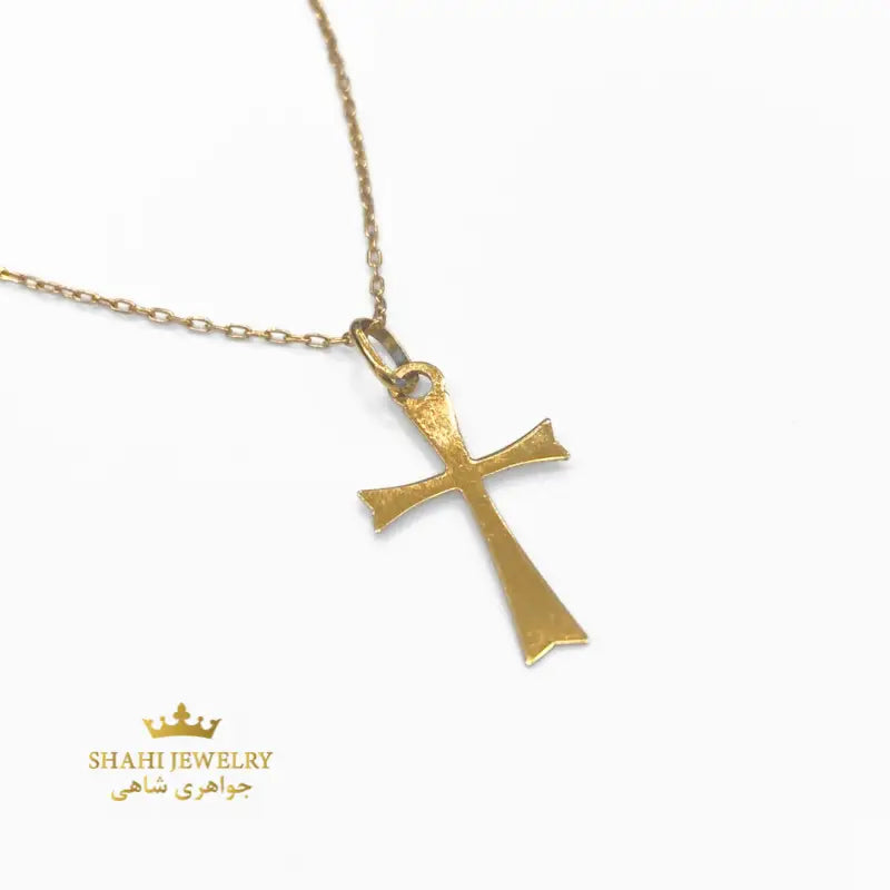 Dainty Cross 18k yellow Gold - PENDANTS