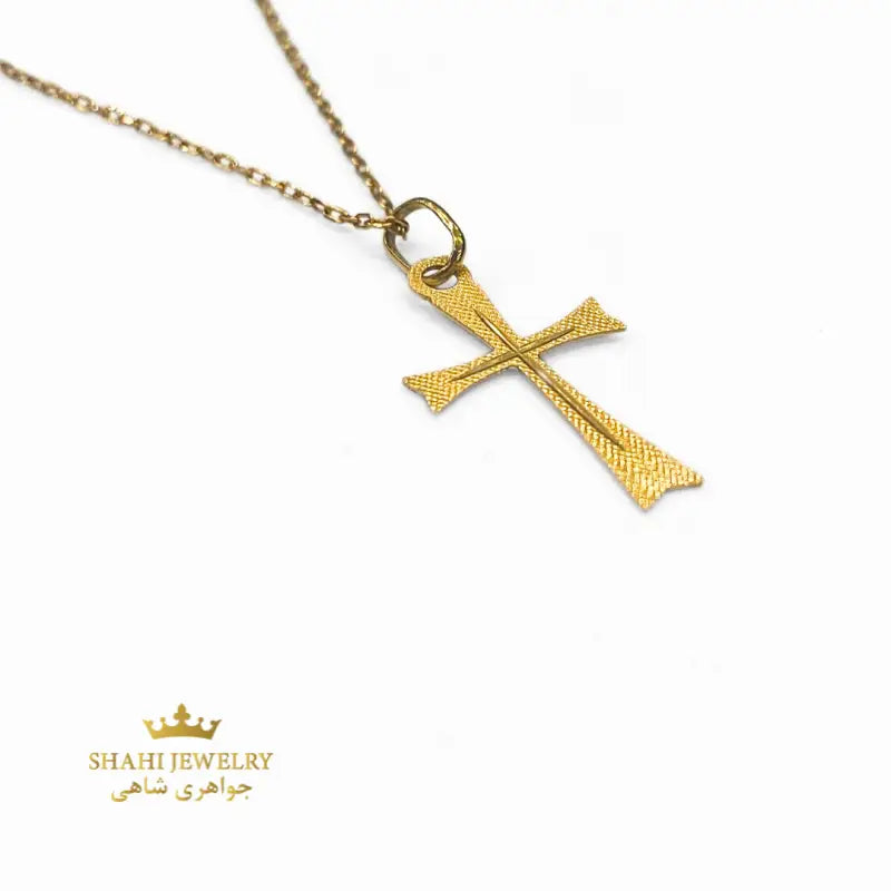 Dainty Cross 18k yellow Gold - PENDANTS