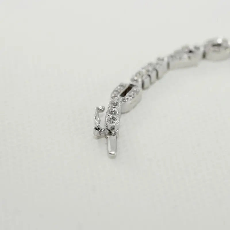 Diamond Bracelet in 14K White Gold Women’s Love Bracelet