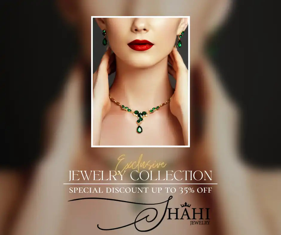 Emerald jewelry set.