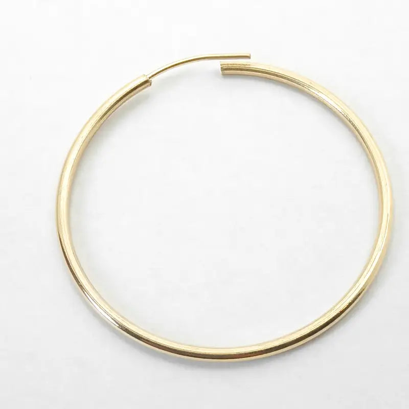 Gold Hoop Earrings iIn 14k Yellow gold - Gold Jewelry