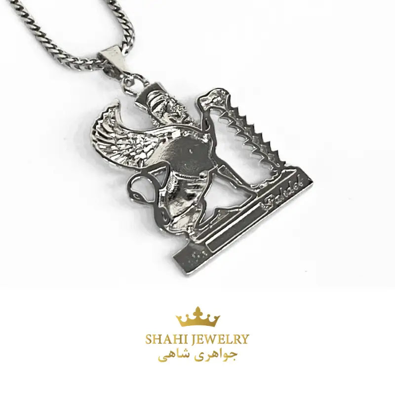 Persian Winged Lion Pendant Persian Style Jewelry 925