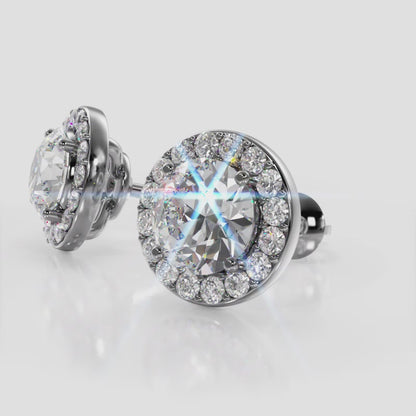 Lab Grown Diamond Stud Earrings