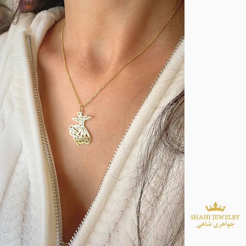 Rakhse Sama Pendant in 18k Yellow Gold - Pendant
