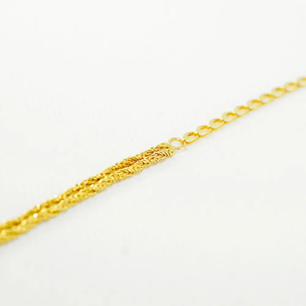 Dainty Bracelet For Her In 18K Yellow Gold