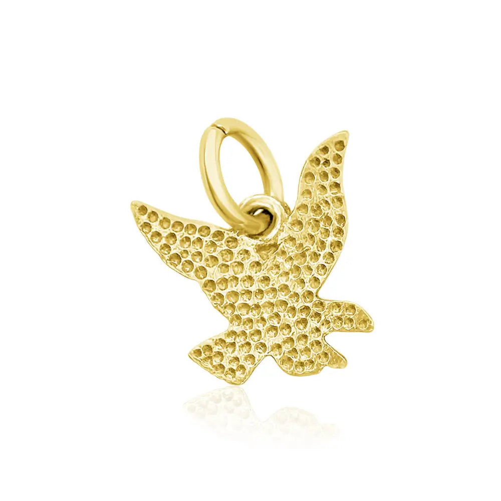 Dainty Eagle Pendant in 14K yellow Gold - Women’s Jewelry
