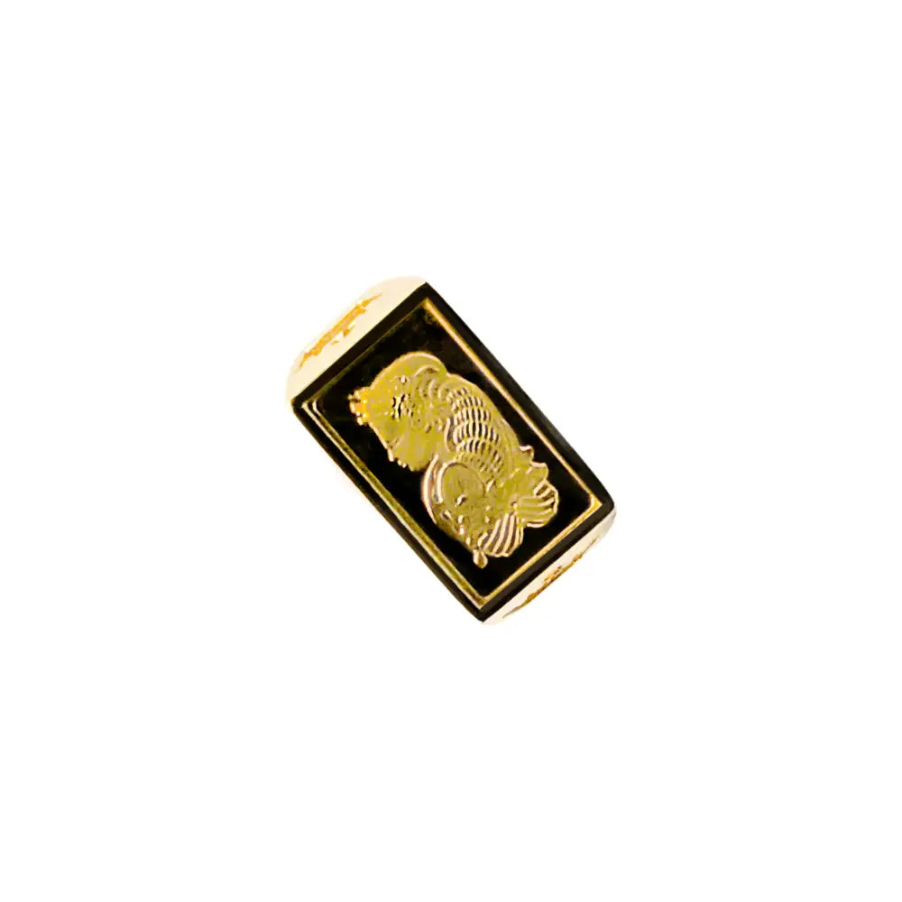 Lady Fortuna Ring PAMP Suisse Ring 24 K Suisse Gold Ring